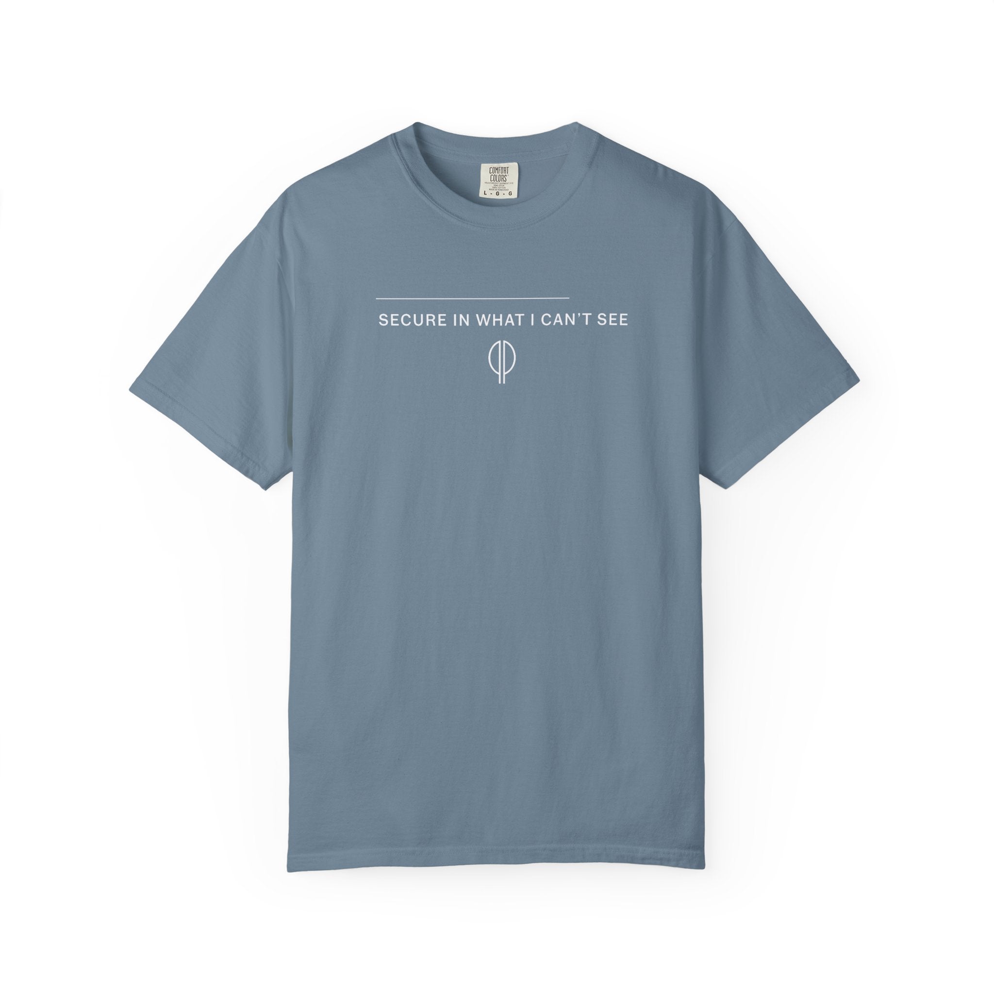 Secure In What I Can't See - Line Tee