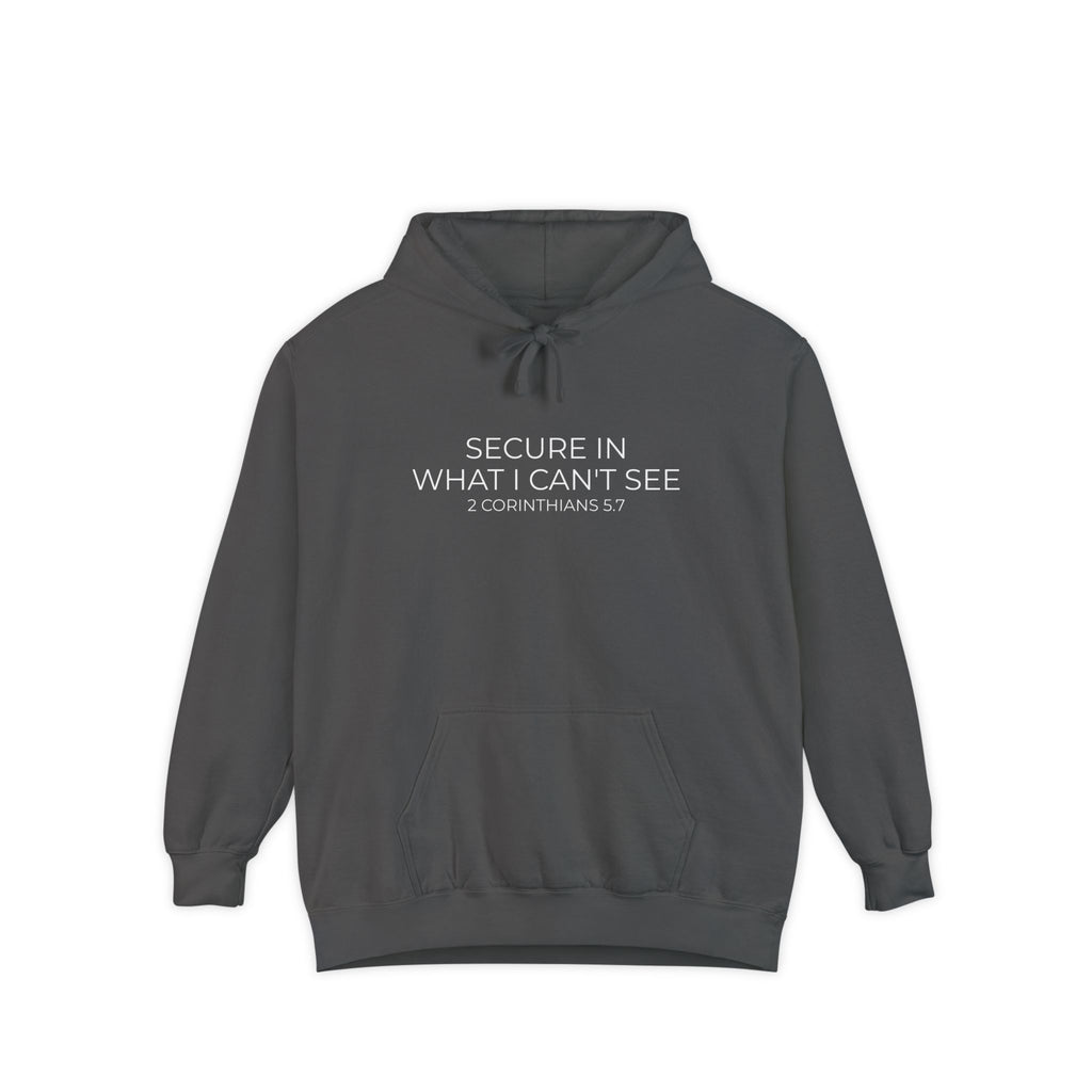 Secure In What I Can't See - Cross - Hoodie