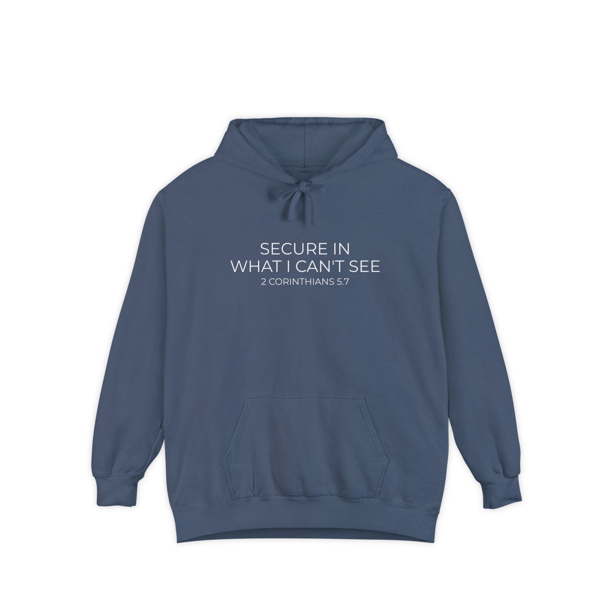 Secure In What I Can't See - Cross - Hoodie